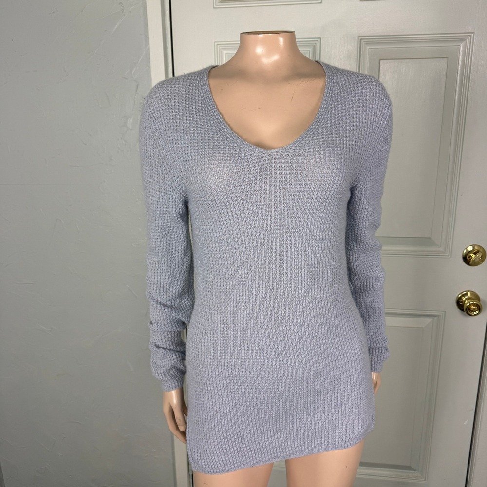 Preview International Women's Sweater Small V-neck Knit Cashmere Long sleeve R25